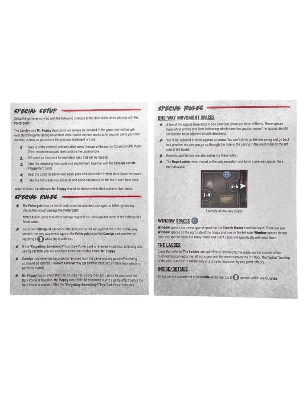 Final Girl The Haunting Of Creech Manor Poltergeist Expansion Pack Board Game - Picture 11 of 14